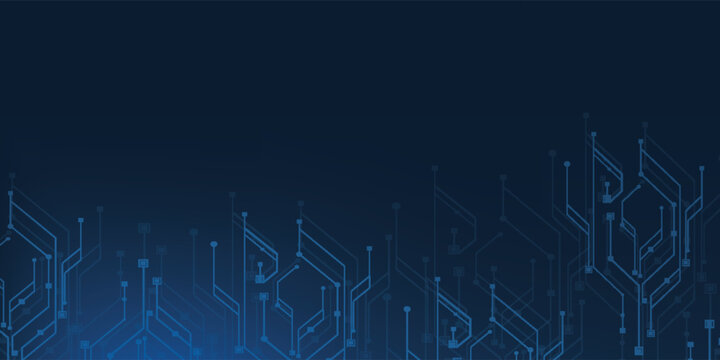 Digital futuristic machine learning design. AI graphic design for websites, banners, headers, social media, mobile apps, UI. vector ilustration eps10.