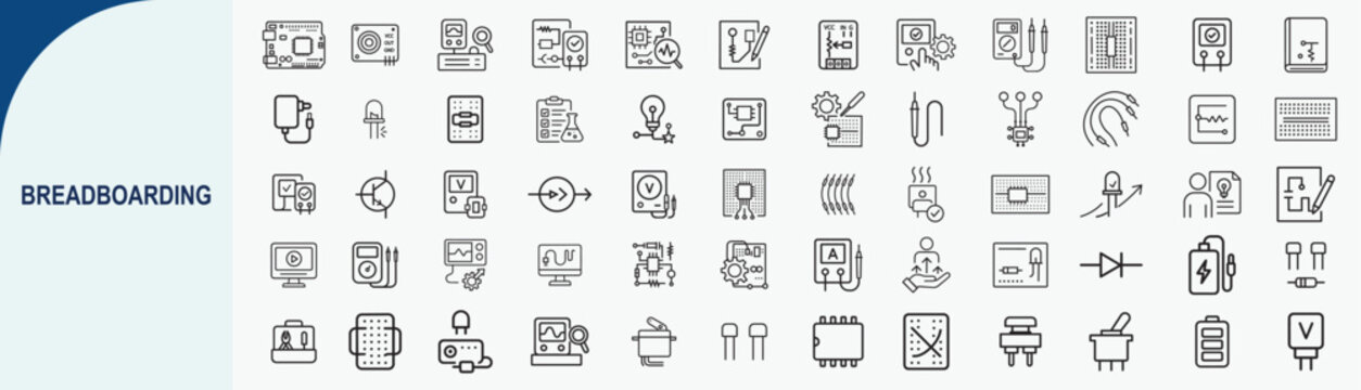 Broadboarding Icon: A collection of various board icons arranged to illustrate the broad boarding context for design, communication, presentation, and marketing purposes.
