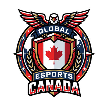 Global Esports Canada logo emblem.