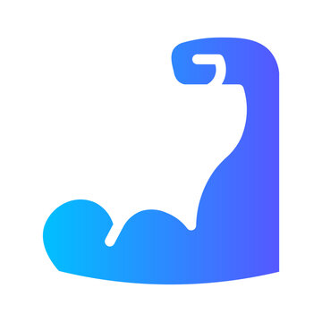 muscle gradient icon