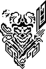 Fototapeta premium poker joker pictogram