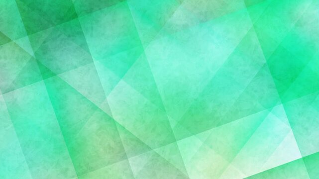 Green Abstract Geometric Texture Background Video