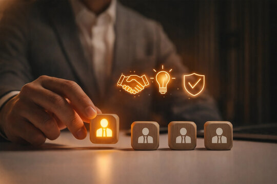 Smart digital talent selection picks the best candidate profile with ease.