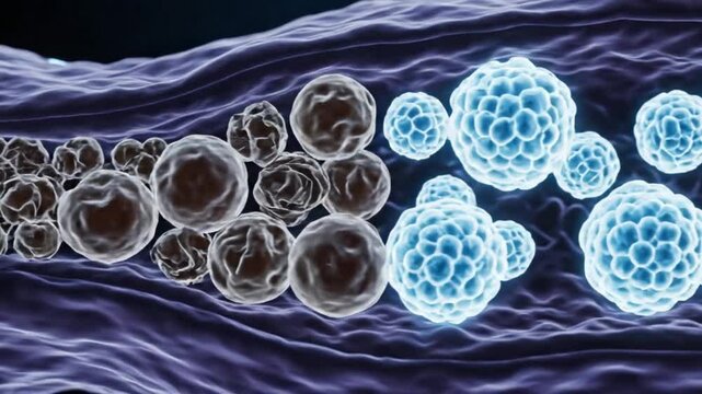 Thymus T-Cell Selection Process Cortex Medulla Architecture 3D