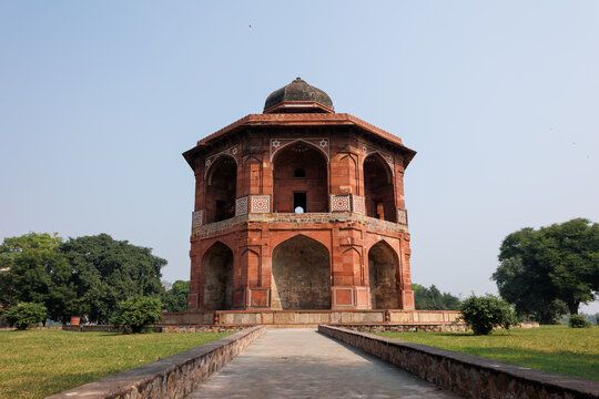 Sher Mandal of Purana Qila in delhi, india