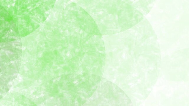 Abstract Light Green Textured Overlapping Circle Background
