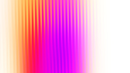 Obraz premium Vertical ribbed texture displays a warm gradient from bright orange and red to deep purple, creating a striking and energetic visual element perfect for bold design statements.