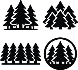 Obraz premium Black lightning bolt symbols on white and black backgrounds white background electricity