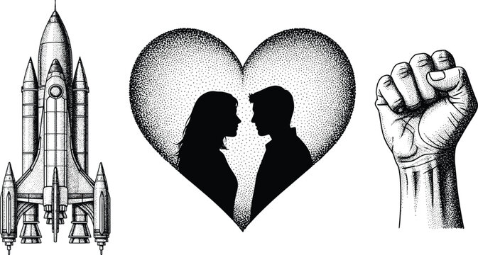 This title highlights the three themes (love, empowerment, exploration) while keeping it professional and marketplace-ready.