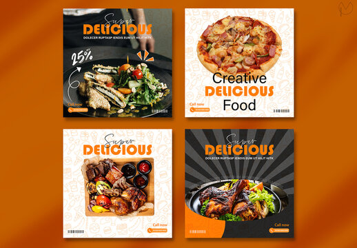 Simple Social Media Layout