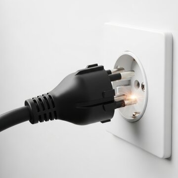 Electric Plug Sparking in Socket