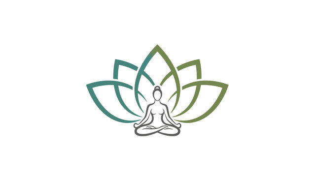 Yoga Lotus Meditation Spiritual Harmony.