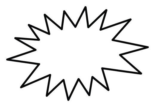 Explosion Burst Comic Vector Illustration