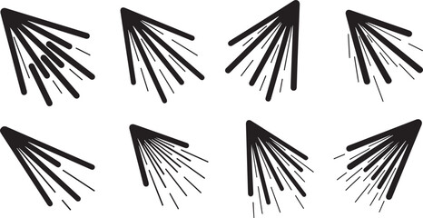 Illustrations of various bird wings with detailed feather patterns Vector © Nur