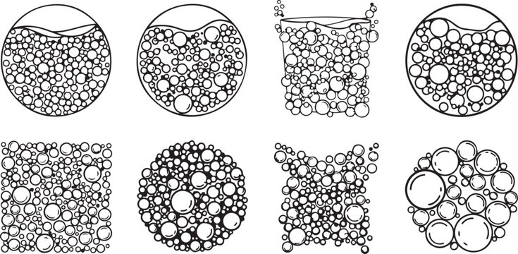 Various representations of crystal lattice structures in three dimensions. Vector