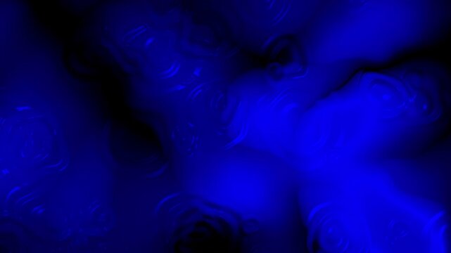 Deep blue abstract fluid background with soft glowing forms and smooth blending, creating a mysterious, immersive, and futuristic digital scene