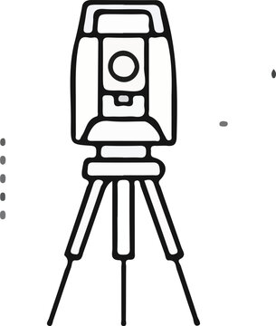 Collection of diverse industrial, construction, and engineering process line icons for technology and development projects