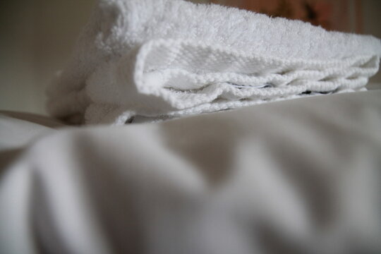 Elegant White Lace Fabric Texture, Soft Delicate Decorative Textile Detail