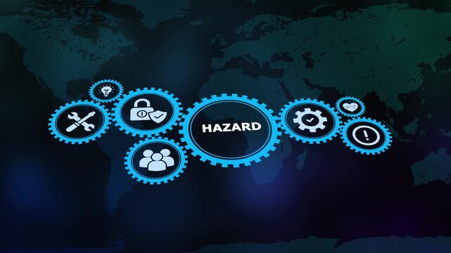 Global hazard identification and risk management system featuring critical alerts and safe team practices