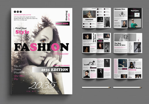 Fashion Magazine Template