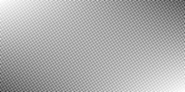 Classic pop art halftone pattern with radial dot distribution for retro designs.