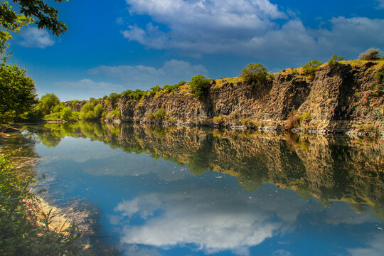 Adala Volcanic Canyon. The canyon, also known as "Hermos Canyon", was formed by the erosion of the land filled by basaltic lava from the Divlit Volcano Cone by the Gediz River.