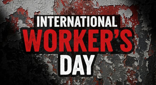 International worker's day labour day celebration honoring workers' rights and achievements globally