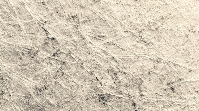 Image material with a fibrous texture, featuring countless random scratches and scuffs on a surface reminiscent of Japanese paper, worn paper, or a Japanese-style background. 