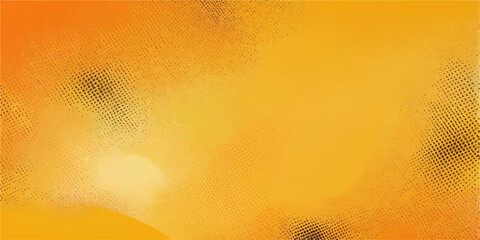 Abstract orange and gold grunge background featuring a vintage paper texture with macro water bubbles and liquid glass patterns for a textured beer drink backdrop design