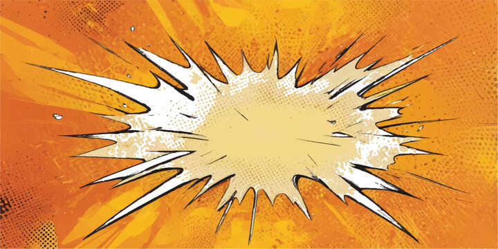 An abstract watercolor background features a closeup macro illustration of a yellow pencil drawing with flower and sun pattern circles, orange and black pasta spaghetti food objects, and a nature plan
