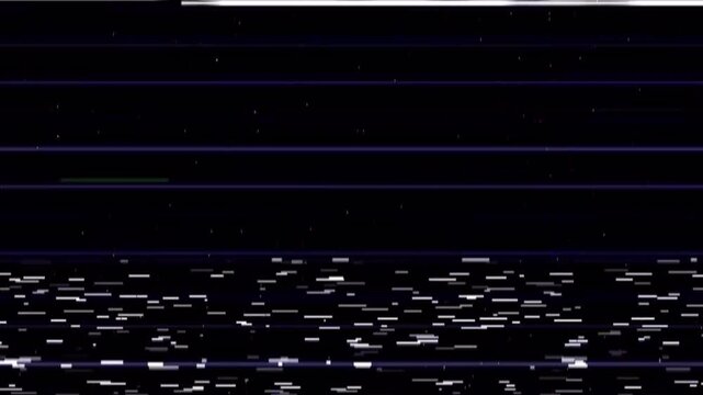 Retro VHS Noise Glitch &ndash; Analog Static Overlay Transition Loop