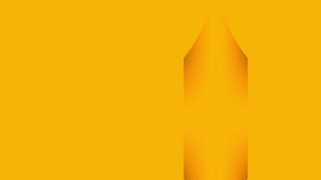 Warm Yellow Gradient Calm Presentation Background 4K Loop