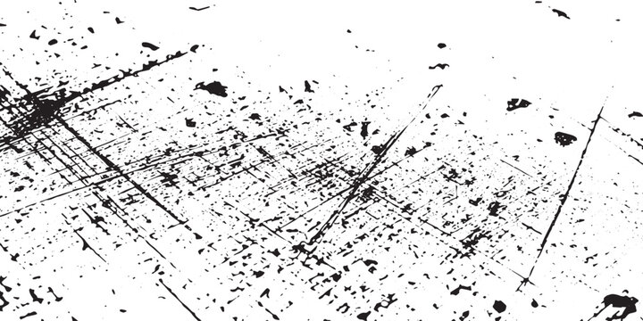 Scratched surface texture with speckles with black and white grunge texture abstract distressed rough dirty grainy