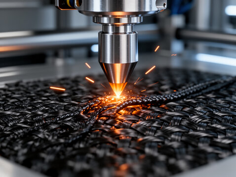 Laser Sintering 3D Printing Carbon Fiber Composite