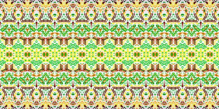 Multi Color Geometric Pattern. Water Colour Bohemian Texture. Tribal Geometric Brush. Water Color Geometric Batik. Abstract Dyed Wave. Seamless Stripe Geo Brush. Seamless Watercolor Stroke Pattern