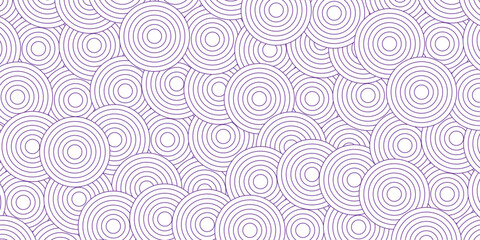 Fototapeta premium Abstract background vector seamless circle wave geometric illustration business futuristic. Ornament overlapping background. Colorful element line pattern.