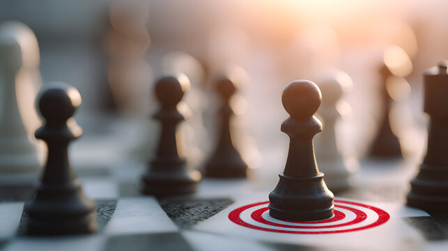 Goal focus, strategic clarity, business alignment are crucial for performance success. This concept highlights precision planning, vision-driven growth, power of staying on target competitive markets