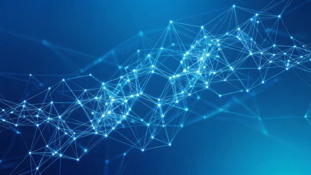 データネットワーク成長抽象背景ループ