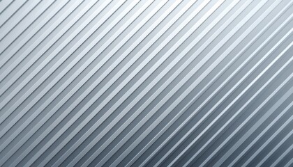 Obraz premium Sleek Parallel Grooves Abstract Surface Texture with Metallic Sheen Technological Facade Architectural Design Futuristic Element Gray Toned Structure Industrial Pattern