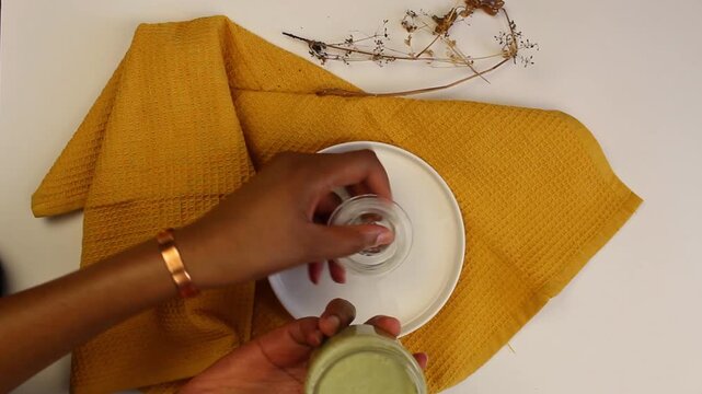 Herbal Moringa Hair Butter Close-Up Shot