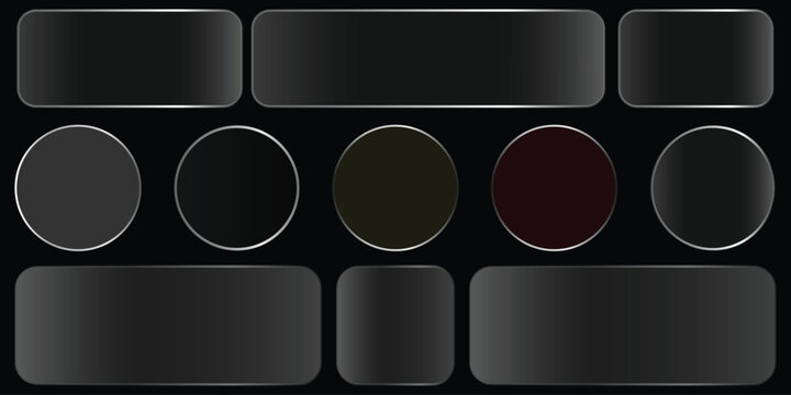 Title elegant glass effect light box frames black gray colored display options description a collection of black and colored glass effect