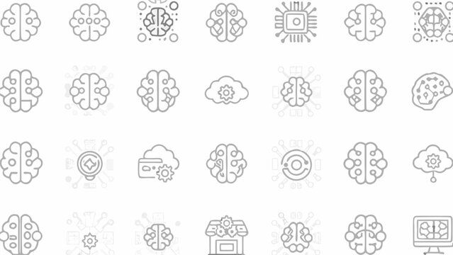 Futuristic 3d artificial intelligence brain with glowing circuits and data connections representing digital intelligence neural networks and advanced technology concepts