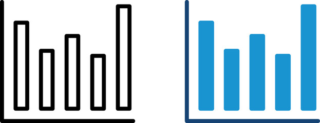 Obraz premium Growth icon set. Stagflation icon. Containing arrow up, growing graph, business chart icons. Graph, Line, Bar, Chart, Diagram, Report, Statistics. Business infographic