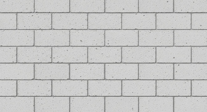 White Concrete Block Wall Texture