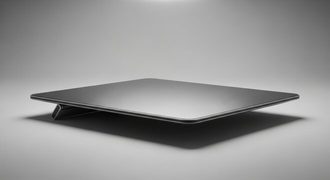 Sleek portable composite material surface showcasing modern technology design