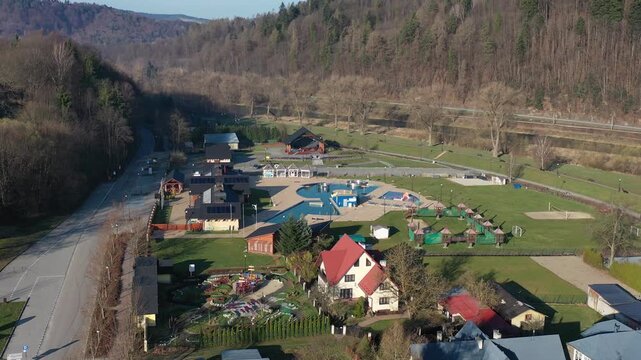 Dolina Popradu, Małopolska, Poland.