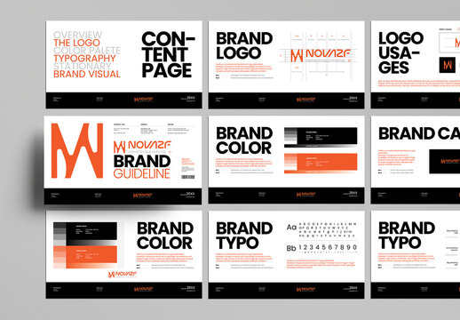 Brand Guideline Presentation Template