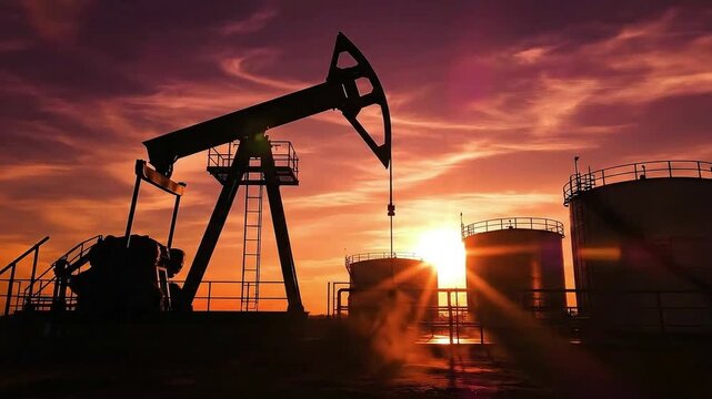 energy, petroleum, industry, fuel, extraction, oil, pump, sunset, silhouette, machinery, industrial, power, resource, drilling, equipment, globa
