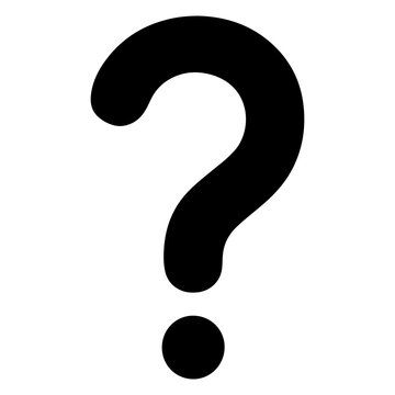 question mark icon flat vector design