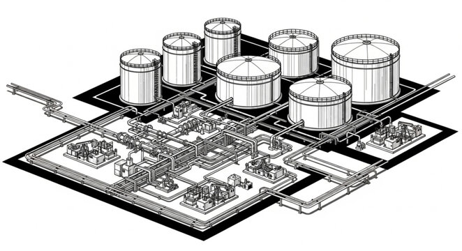 Printed circuit board populated with electronic components.